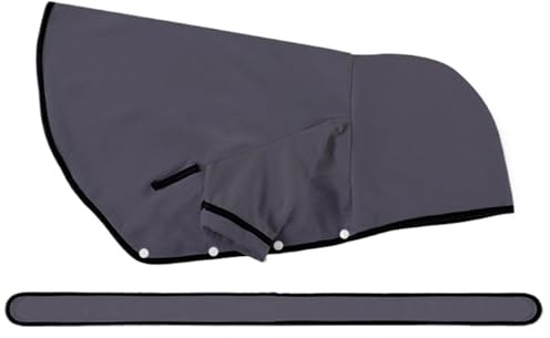 Yongany Hunde-Trockenmantel mit Kapuze, Warmer -Bademantel für Hunde, Katzen, Badezimmer, kaltes Wetter, Schwimmen, Dusche, Poolpflege