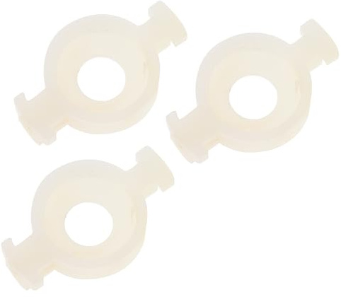 MAGICLULU 3Pcs Trumpet Valve Spring Supporting Pads, Plastic Valve Replacement Parts, Easy to Replace Portable Trumpets Spring Accessories (3 Pieces)