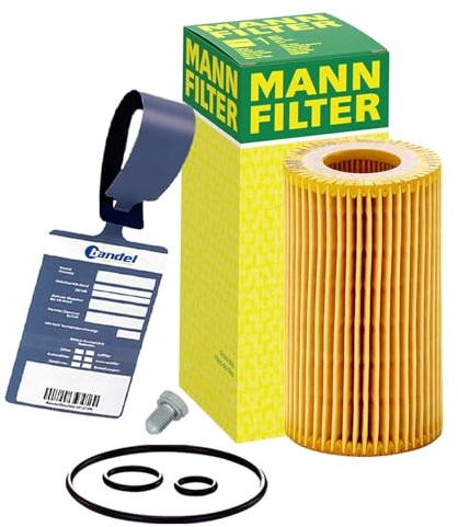 Mann Filter Ölwechselkit | HU7008Z+588.670.001+MN1801 passend für 2.0 Tdi A1 8X Ibiza 4 136/143 Ps