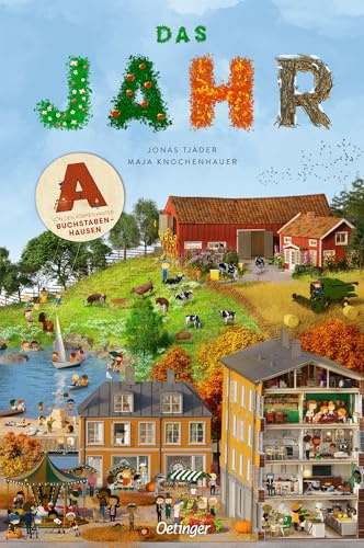 Das Jahr: Einzigartiges Jahreszeiten-Buch mit künstlerischen Wimmelbildern für Kinder ab 4 Jahren