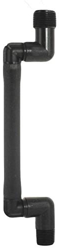 Hunter 1/2x3/4x6 Schwinggelenk Sprinkler, Schwarz, Metall, Oszillierend