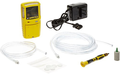 BW Technologies GasAlertMax XT II 4-Gas Detector with Pump, Combustible, O2, H2S and CO, Yellow