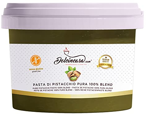 Pasta de pistacho puro 100% al natural sin gluten para cremas y helados 500 g