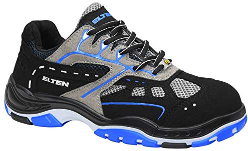 ELTEN 172178-36 EASY ESD S1 Chaussures de sécurité pour homme en maille filet et textile Bleu Taille 36-48
