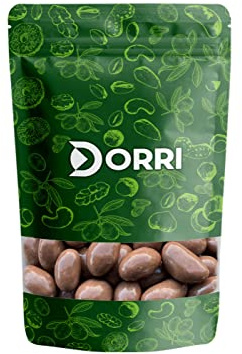 Dorri - Milk Chocolate Brazil Nuts 500g | Premium, Whole Brazil Nuts, Natural, Fresh, and Milk Chocolate-Covered Gourmet Treats, Party Snack, Chocolate Gifts (Available from 100g to 3kg)