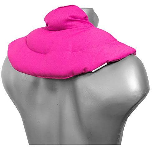 Neck Pillow Pink | Cherry Stone Pillow | Warming Neck Cushion, Neck Warmer