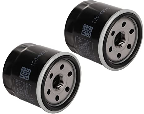 Aramox Filtre à Huile de Remplacement pour Time Cutter, Kit de 2 Pièces, Moteur Monocylindre V Twin, Modèle 136-7848