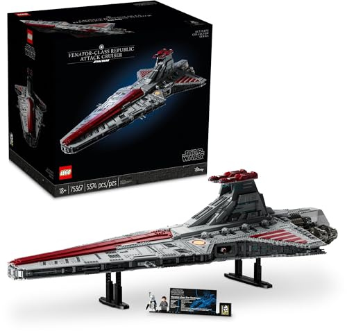 LEGO 75367 Croiseur d'attaque Star Wars UCS de classe Venator République