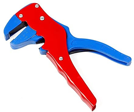 Alicates for sujetar joyas Mini pelacables automático Alicates de joyería Cuchillo pelacables Pequeño pelacables de pico de pato Herramienta pelacables fácil