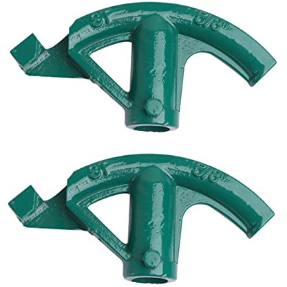 DOITOOL 2st Manueller Rohrbieger Kabelziehwerkzeug Auspuffrohr-kit Trennen Zange Für Schlauchschellen Bremsrohrbieger Ring Werkzeugkasten Griffe 90 Rohrbieger Green Aluminiumlegierung