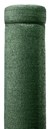 Easy Clôture Brise Vue Toile en Rouleau Haute densité Occultation très élevée (350gr/m²) H 1m53 Longueur 20M - Vert - Résistant UV et Intempéries – pour Grillage Rigide - Terrasse - Jardin - Balcon