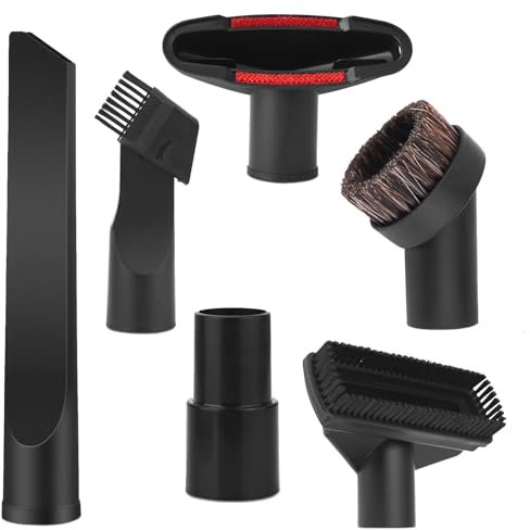 6 Piezas Accesorios de Aspiradora Boquilla de Aspiradora Cepillo Universal Accesorios para Aspiradoras para Aspiradoras Calibre 32mm y 35mm