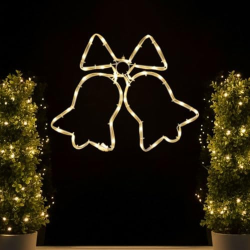 LED Fensterdeko Weihnachten mit Timer und Batterie hängend Fensterbilder beleuchtet mit Saugnapf Weihnachtsdeko innen Deko Fenster Silhouette Beleuchtetes Fensterbild Leuchtend Weihnachtsbeleuchtung