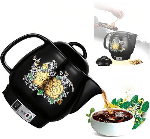 MIDUOLAI Electric Chinese Medicine Pot, Automatic Herbal Medicine Cooker, Multifunctional Decoction Pot, for Tea, Soup, Herbal Health