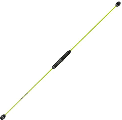 Sport-Thieme Schwingstab | Fitness Bar | Anfänger und Fortgeschrittene | Training der Tiefenmuskulatur | Länge: 1,55 m | Aus Fiberglas und PU Schaum | Orange | Inkl. Tragetasche