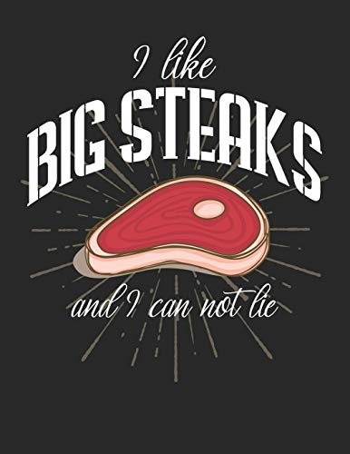 Mein Grillbuch: ♦ deine eigenen Grillrezepte auf einen Blick ♦ Vorausgefülltes Grillprotokoll für deine eigenen Rezepte und Fleisch-Kreationen ♦ ... Format ♦ Motiv: I like big steaks 15
