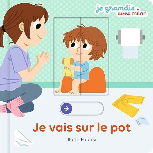 JE GRANDIS - Je vais sur le pot - Livre animé - Dès 1 an