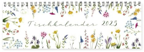 Tischkalender 2025: Blumen