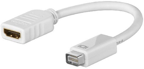 Goobay 31745 Mini DVI/HDMI™ per cavo adattatore - Spina mini DVI > Presa HDMI™ (tipo A)