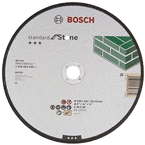 Bosch Accessories Professional Diamanttrennscheibe Standard für Stone, 115 x 22,23 x 1,6 x 10 mm, 1-er Pack