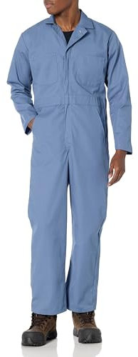 Red Kap Herren-Overall aus Twill, Postbote (Postman), Blau, 52