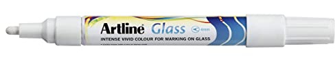 Artline Glassboard Marker EPG-4 WEIß Glas Marker - Mengenpaket 12 Stück