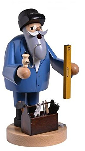 KWO Craftsman Smoking Men Incense Holder, 18 cm