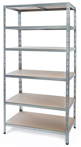 Dysell - CDF Regal 220x120x60 verzinkt - Steckregal Lagerregal Schwerlastregal Umweltregal Verschieberegal Wohnraumregal