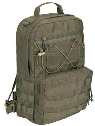 EXCELLENT ELITE SPANKER Outdoor Molle Trinkrucksack Militärischer Wasserrucksack für 3L Wasserblase(Olivgrün)