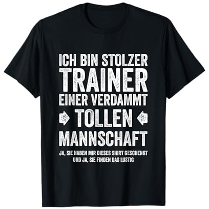 Lustiges Volleyball Coach Fußball Bester Trainer Geschenk T-Shirt