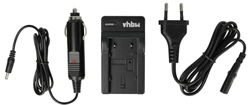 vhbw Ladegerät kompatibel mit JVC BN-VF808 | BN-VF808U, BN-VF815, BN-VF815U, BN-VF823, BN-VF823U Kamera Camcorder Action Cam-Akku - Ladeschale