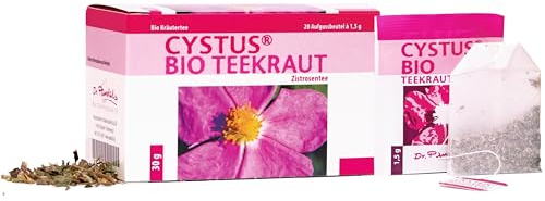 Dr. Pandalis - Zistrosenbeutel - 2x 20 Cistus Incanus Tee in Premium Bio-Qualität - Das Original aus der Apotheke - Nach Althergebrachter Weise