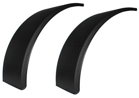 Domar Kotflügel Set für Landmaschinen und Traktoren, 16 bis 24 Zoll, 2 Stück. Kunststoff-Radkästen, 960 x 355 mm. Ideale Schutzbleche für Schlepper und Agrarfahrzeuge.