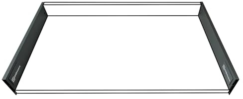 Highdecora Soft Close Kitchen Cabinet Drawer Runners System Kit, 450mm Length, 4D Full Extension, Compatible with16mm-18mm Bottom/Back Board, 35Kg Load Capacity, Grey Finish (H=94mm)