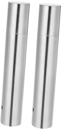 SOIMISS 2piezas Soporte Para Brochetas Almacenamiento De Tubo Organizador Inoxidable Para Barbacoa y Kebab