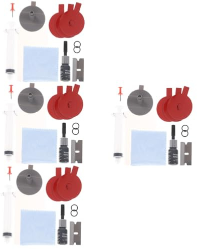 Ciieeo 4sätze Windschutzscheiben Reparaturset Für Auto Effektives Kit Reparatur Von Chips Rissen Und Sternschäden Autoscheiben Reparaturflüssigkeit Und Werkzeug Für Schnelle
