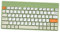 Vaguelly Tastiera Cablata per Pc Design Compatto e Silenzioso Tastiera Gaming Ergonomica per Verde