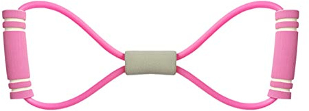 8 Banda De Resistencia Fitness De Estiramiento Práctico 8 Pulga Fitness Regalo Elástico para Hombres Mujeres