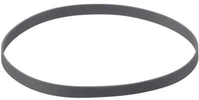 4 mm Flachriemen-Ersatz für veraltete Decks, rutschfeste Oberflächen, zuverlässige Geschwindigkeitskonsistenz, 40–100 mm, gefalteter Gummi-Antriebsriemen