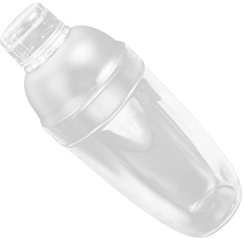 TOBBOMEY Coctelera de Plástico Mate Resistente para Vinos y Cócteles con Sello Hermético para Uso Doméstico y Profesional Bares