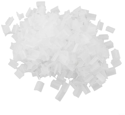 Lot de 444 clips de support pour plantes grimpantes, support pour plantes grimpantes, ficelle, treillage de vigne, cage de légumes, clips de fixation