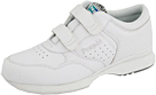 Propét Life Walker, promenadskor för män, Sport vit, 42 EU X-Bred