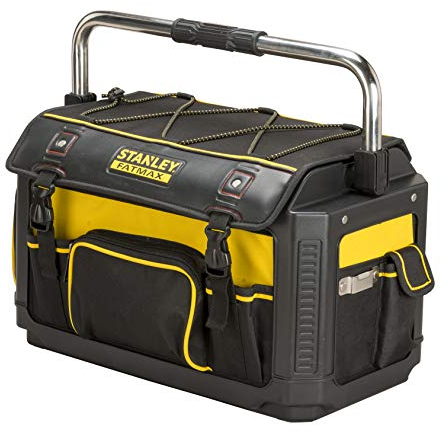 STANLEY Denier Tool Bag Tote, Multi-Pockets Storage Organiser for Tools and Small Parts, 20 inch, 1-79-213