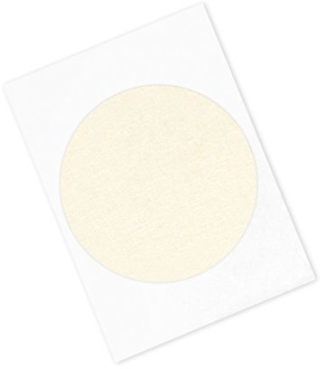 Tapecase Hd2380–15,2 cm -250 Performance ruban de masquage Convertis à partir de 3 m 2380, 15,2 cm, Cercles, papier crépon, Tan (lot de 250)