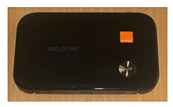 Huawei Technology Ltd - HUAWEI E5372s-32 4 G 150Mbps LTE Cat 4 logotipo de Airbox naranja - negro
