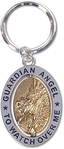 AngelStar Guardian Angel to Watch Over Me Keychain 1.75