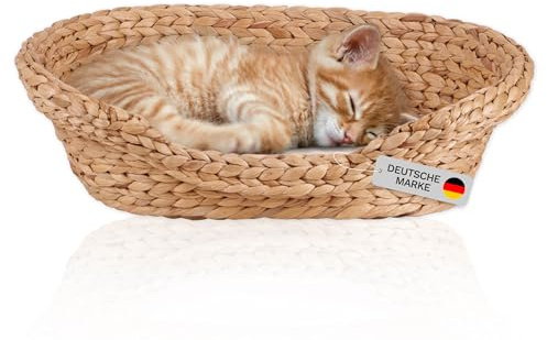 Lycce Katzenbett/Hundebett für kleine Hunde, ovale, hoher Rand Gr. 1