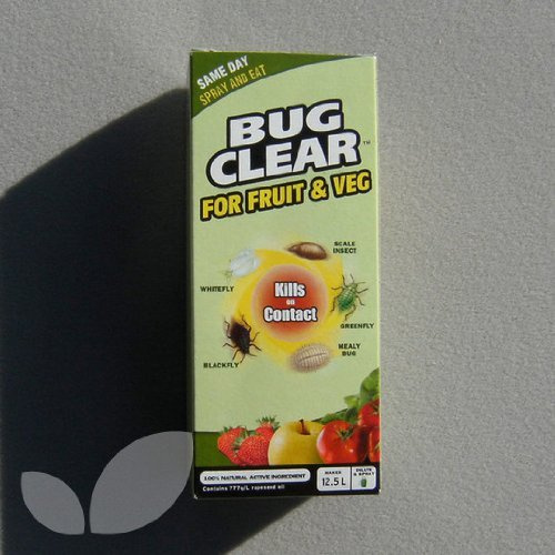 Bug Killer Fruits Vegs BugClear For Fruit & Veg 250ml Insecticide Pest Control