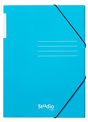 Pardo 925603 – Ordner Klappen Karton Glanz mit Design Studie, blau