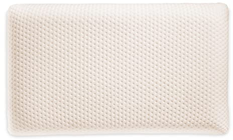 sleepling kleines Reisekissen, Orthopädisches Kissen Nackenstützkissen für die Reise & Unterwegs, Visco Nackenkissen, viscoelastisches Kopfkissen, Memory Effekt, Made in EU, Ökotex, 25x42x7 cm